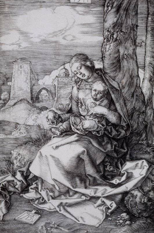 The Virgin with the Pear — Albrecht Dürer