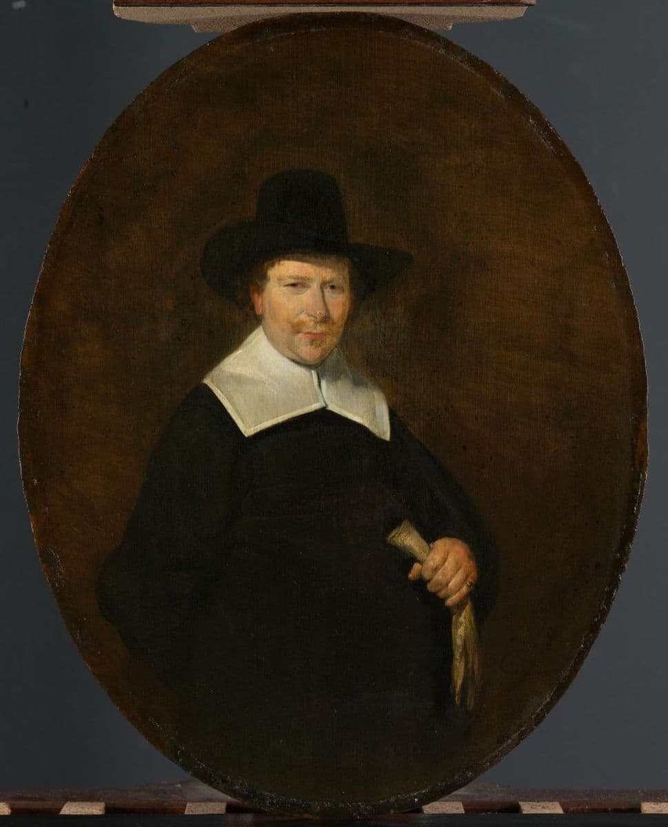 Portrait of Gerard Abrahamsz van der Schalcke (1609-1667) — Gerard ter Borch