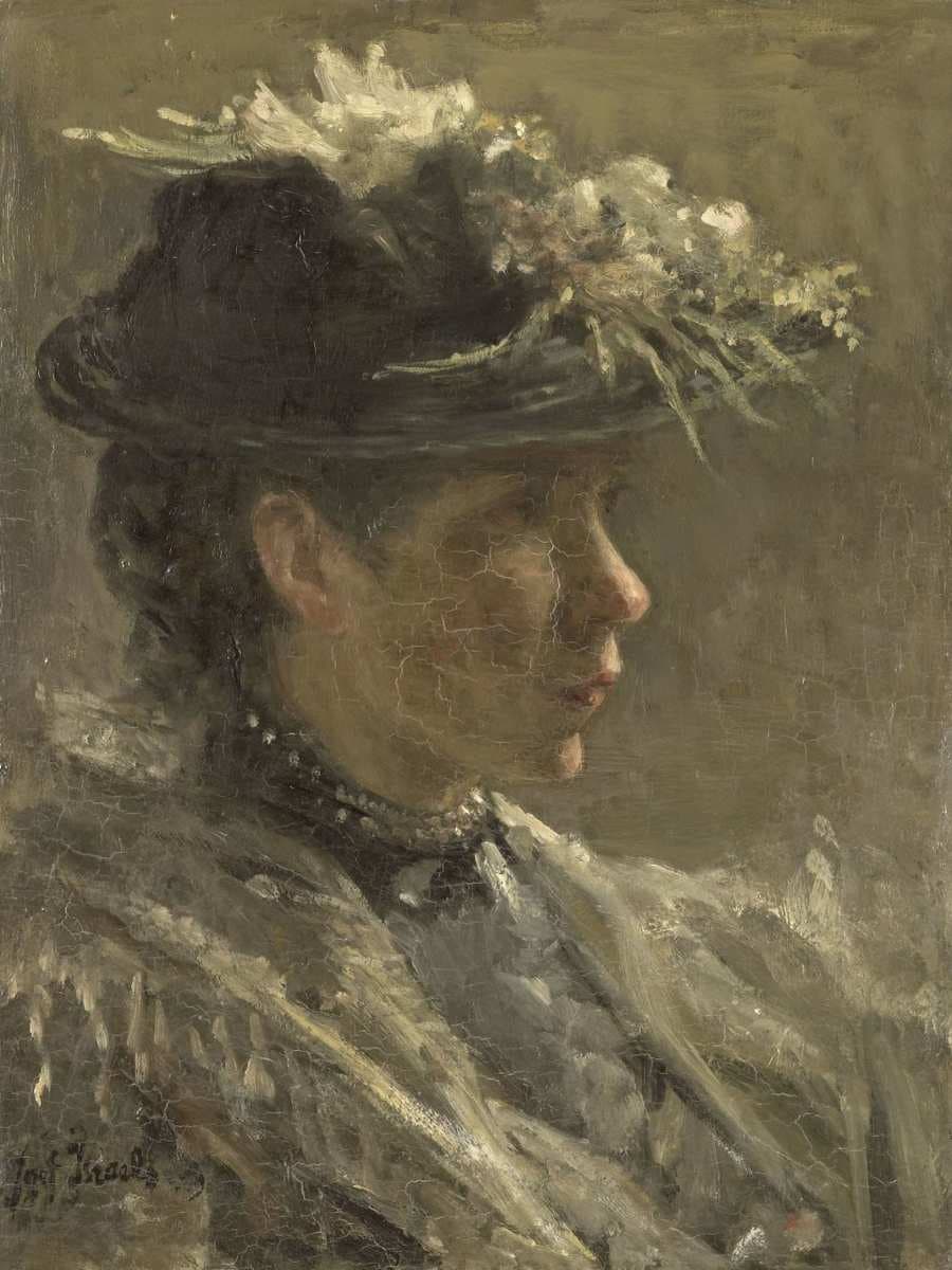 Study of Sijtje van Bemmel (1880-1963) — Jozef Israëls