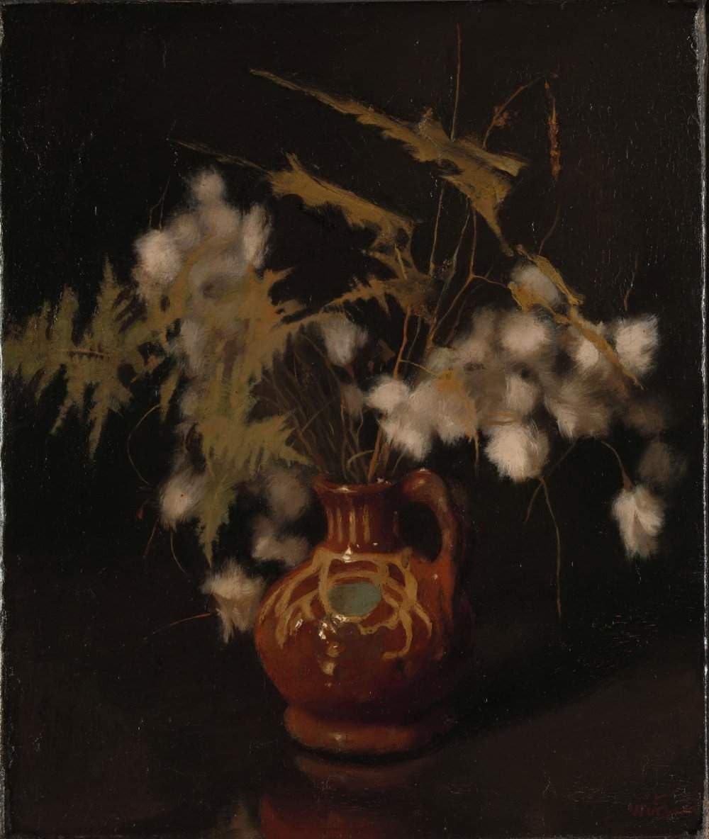 Jar with Cotton Grass — Willem Arnold Witsen