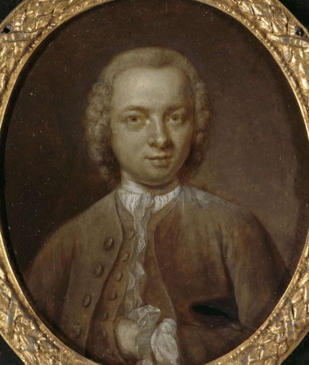 Portrait of Nicolaas Willem op den Hooff, Physician and Translator in Amsterdam — Jan Maurits Quinkhard