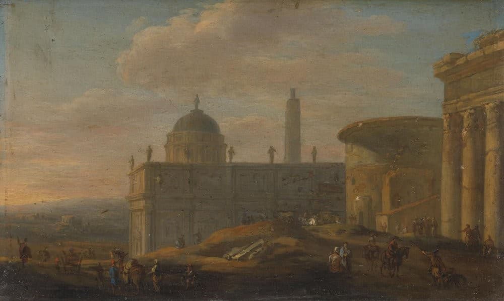 Italian city view — Jacob van der Ulft