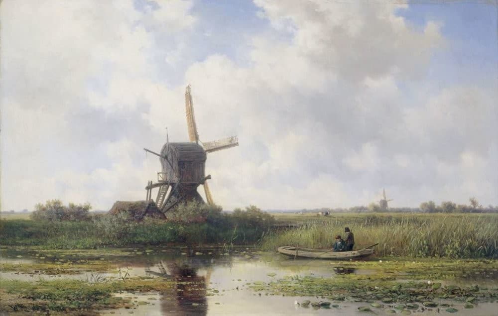The Gein River, near Abcoude — Willem Roelofs (I)
