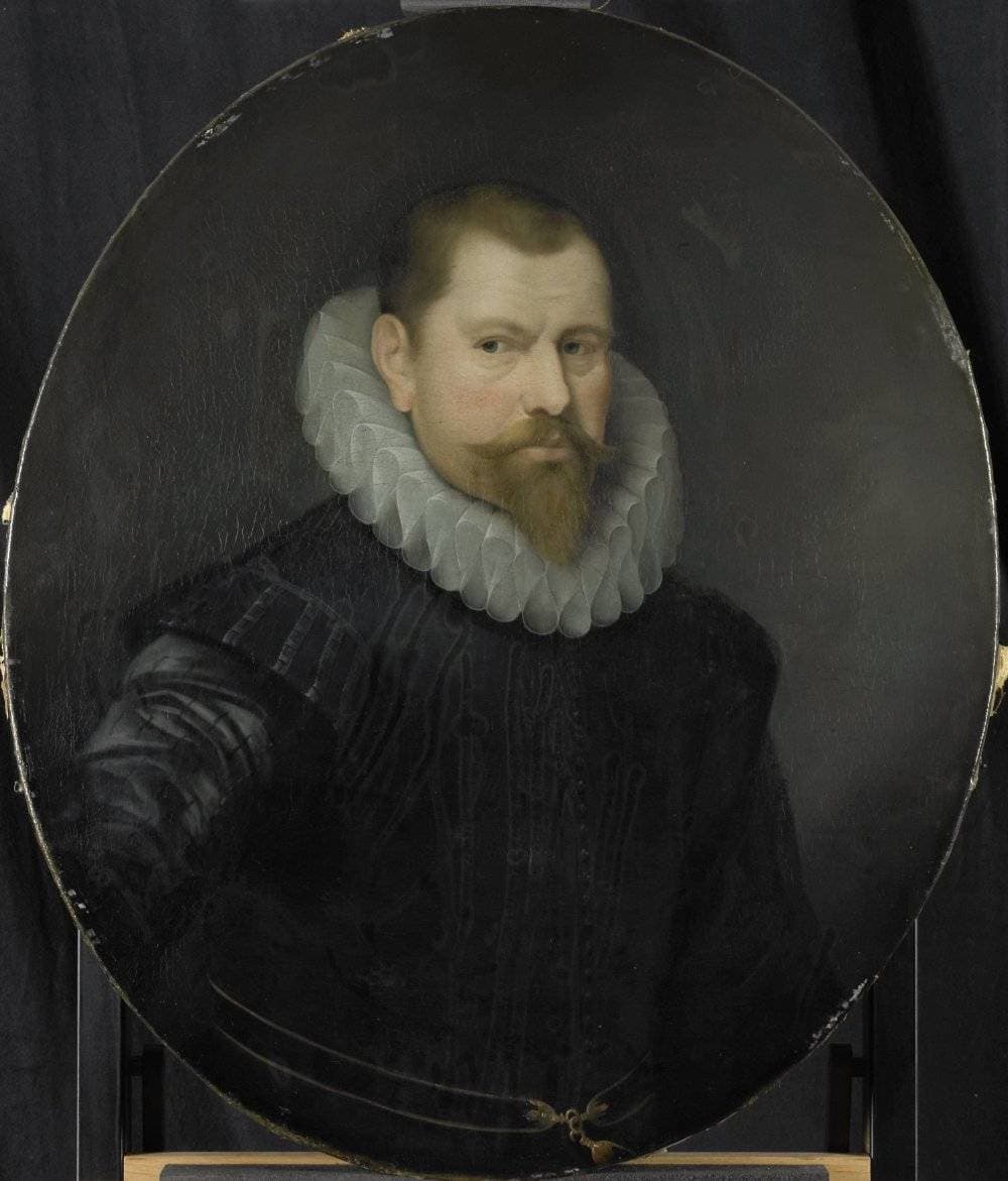 Portrait of Cornelis Matelieff the Younger, Director of the Rotterdam Chamber of the Dutch East India Company, elected 1602 — Pieter van der Werff