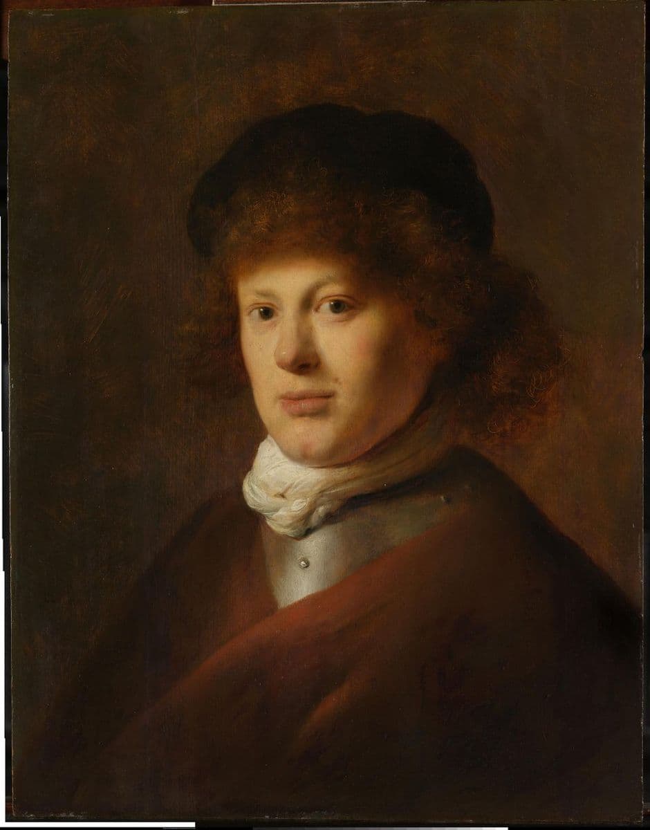 Portrait of Rembrandt van Rijn — Jan Lievens