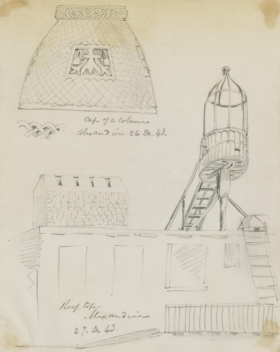 Alexandria (Rooftop/Cap of a Column) — Miner Kilbourne Kellogg