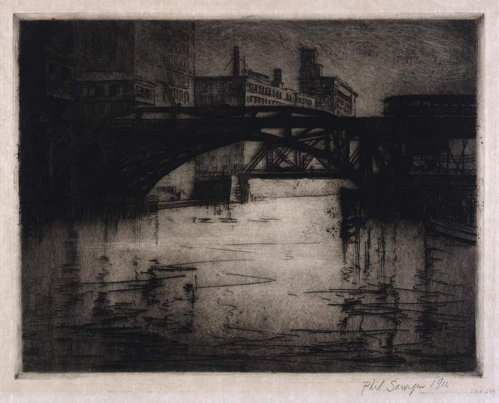The L Bridge, Chicago — Philip Ayer Sawyer