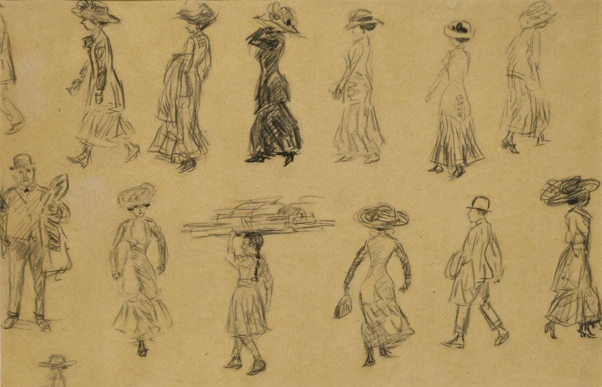 Figure Sketches No. 2 — William Glackens