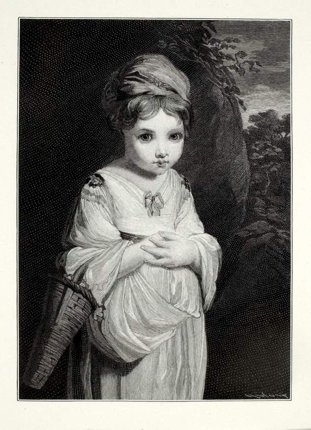 The Strawberry Girl — Henry Wolf