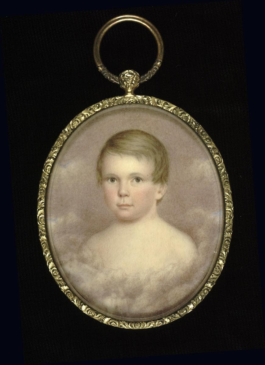 Singleton van Buren as a Child — John Carlin