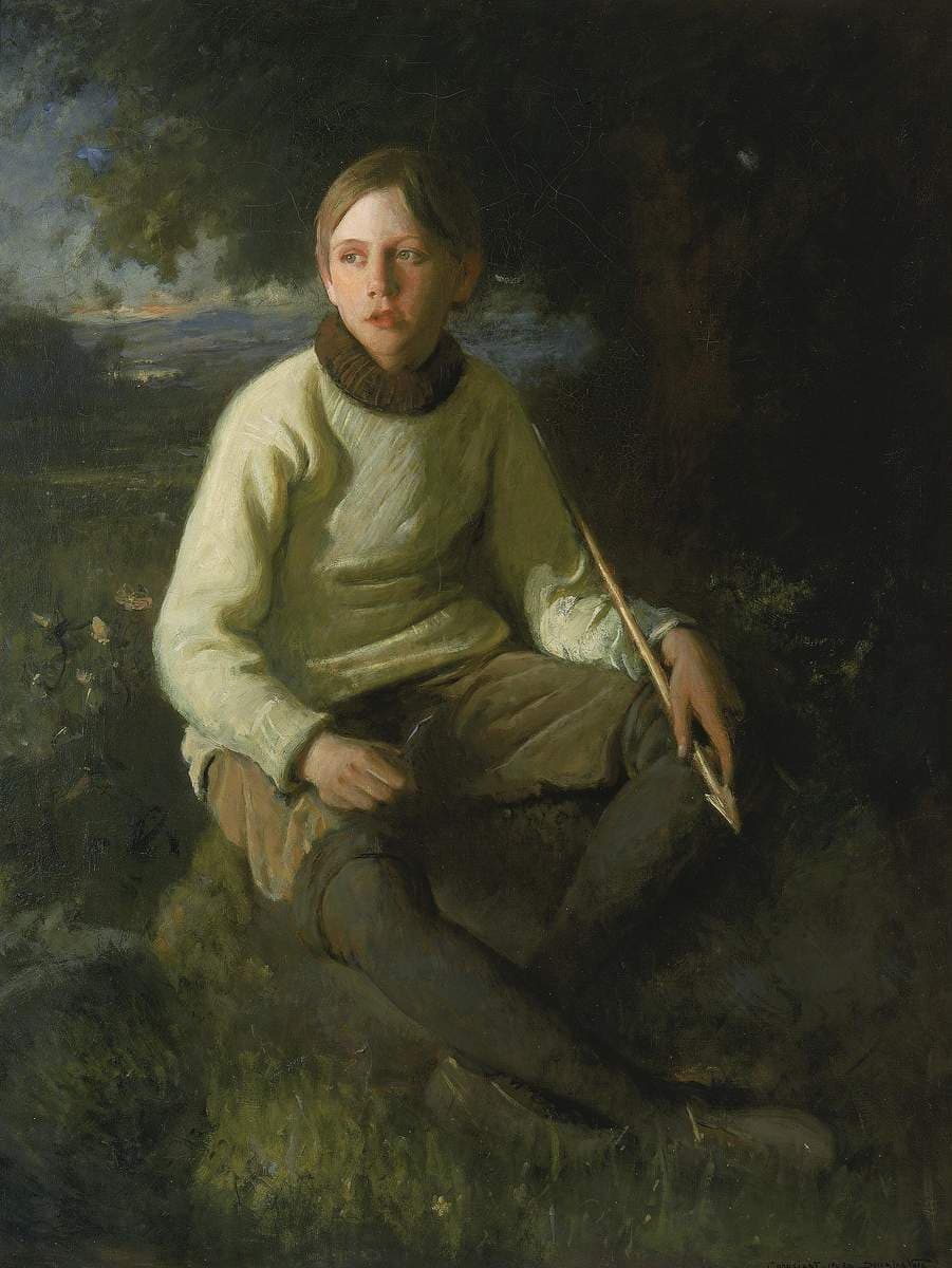 The Boy with the Arrow — Douglas Volk