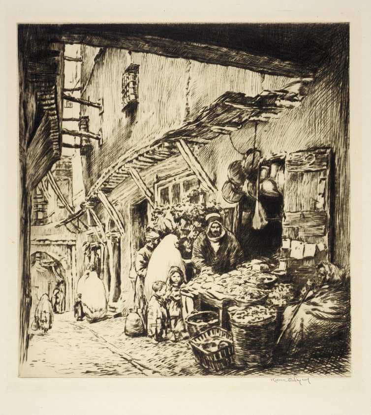 Shops in the Kasbah — Kerr Eby