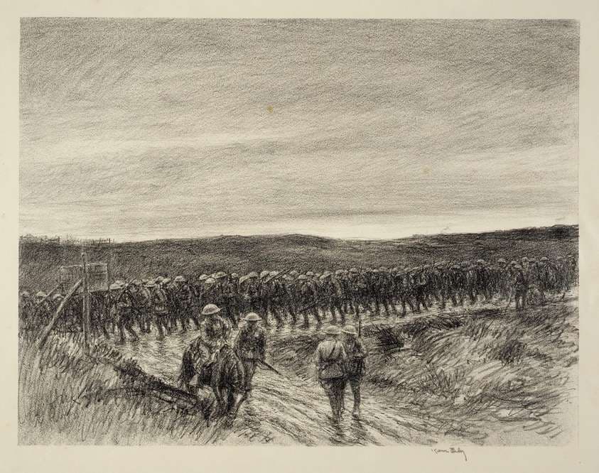 Infantry, Chateau Thierry — Kerr Eby