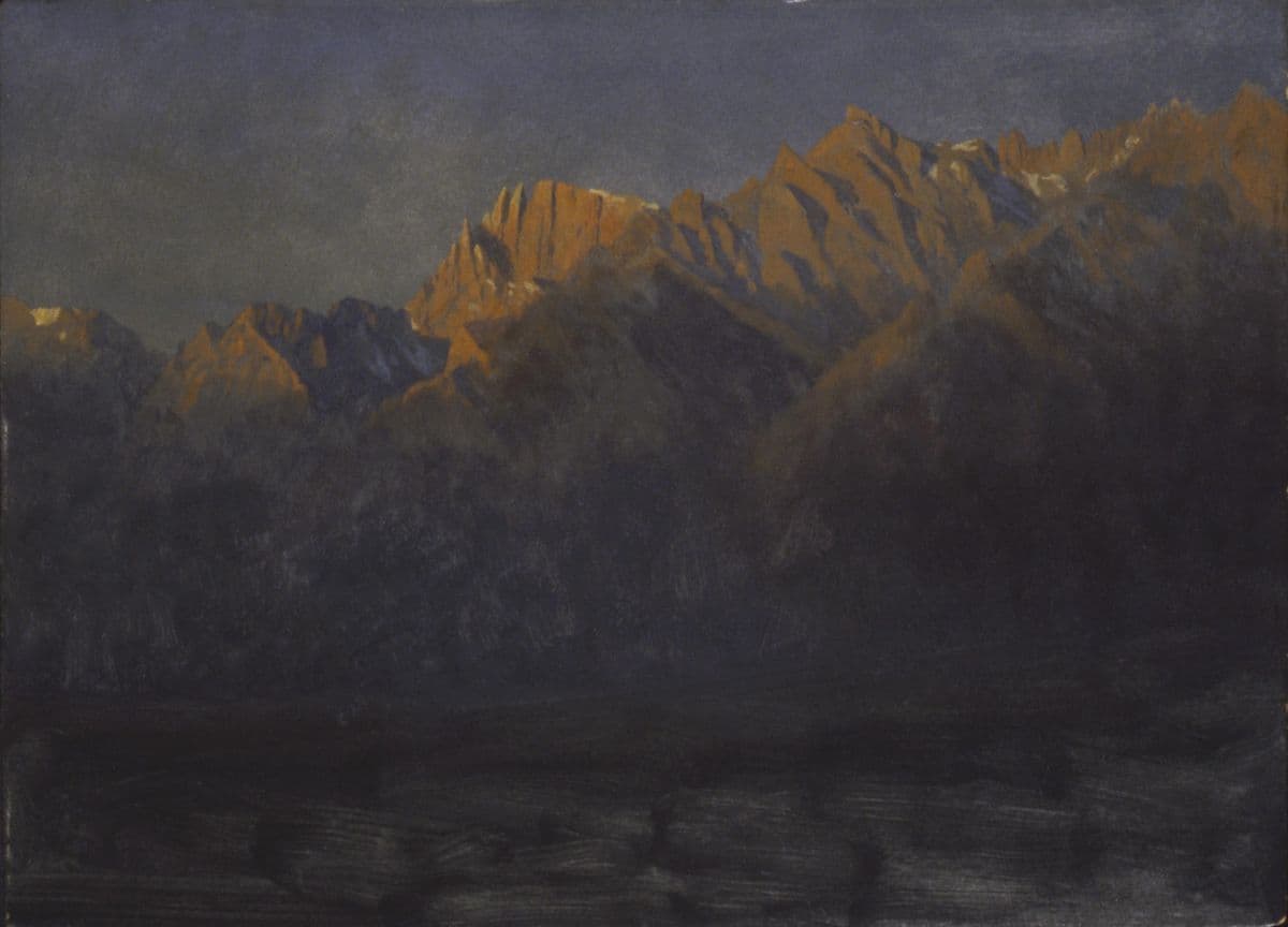 Sunrise in the Sierras — Albert Bierstadt