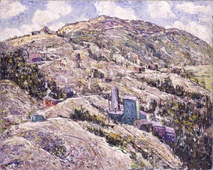 Gold Mining, Cripple Creek — Ernest Lawson