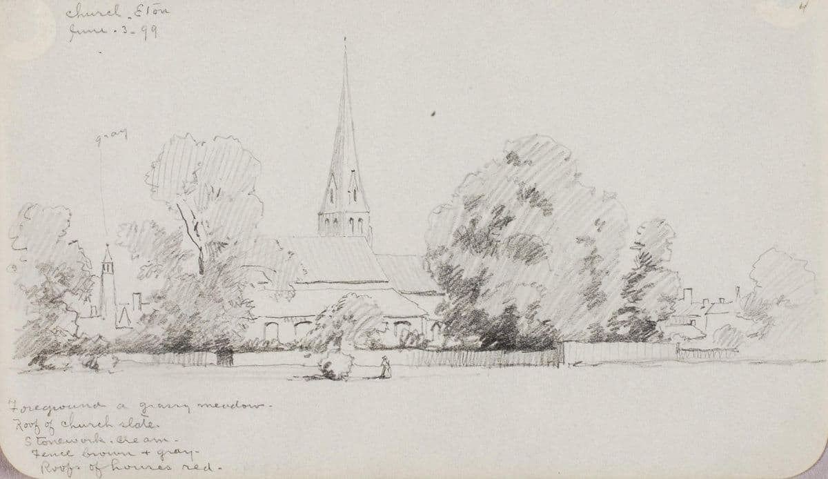 Church, Eton — George Elbert Burr