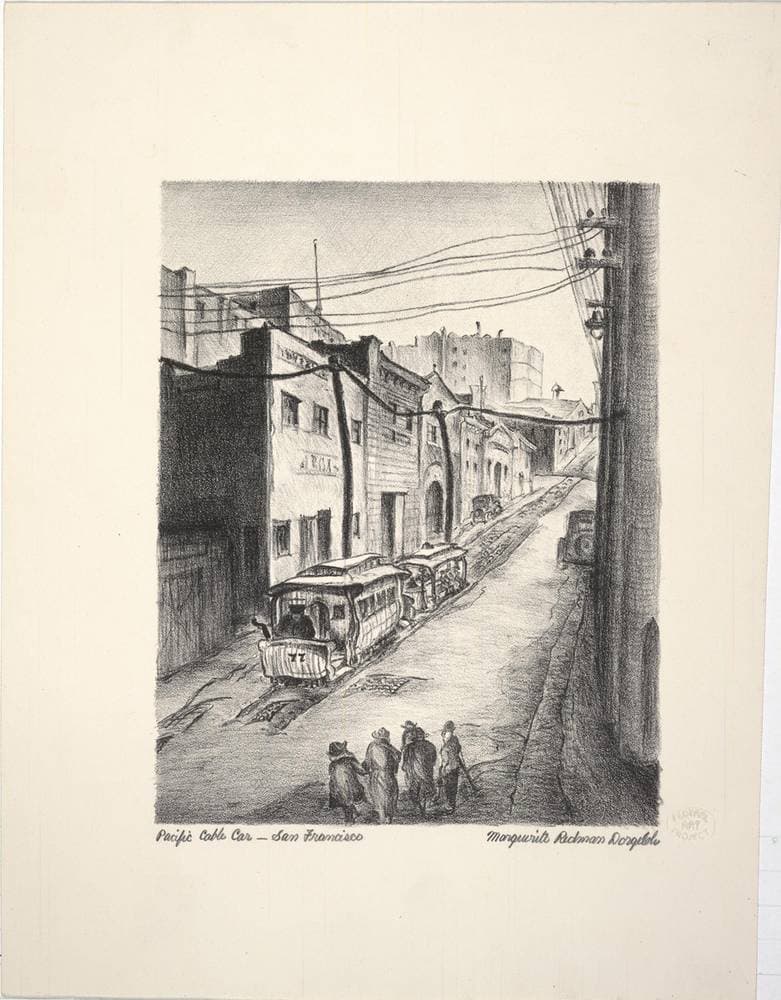 Pacific Cable Car--San Francisco — Marguerite Redman Dorgeloh