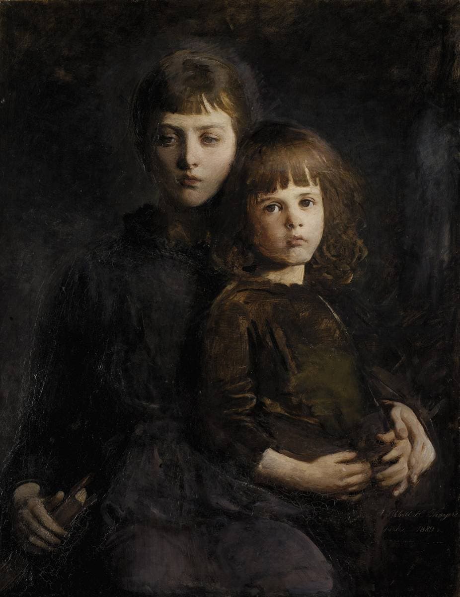 Brother and Sister (Mary and Gerald Thayer) — Abbott Handerson Thayer