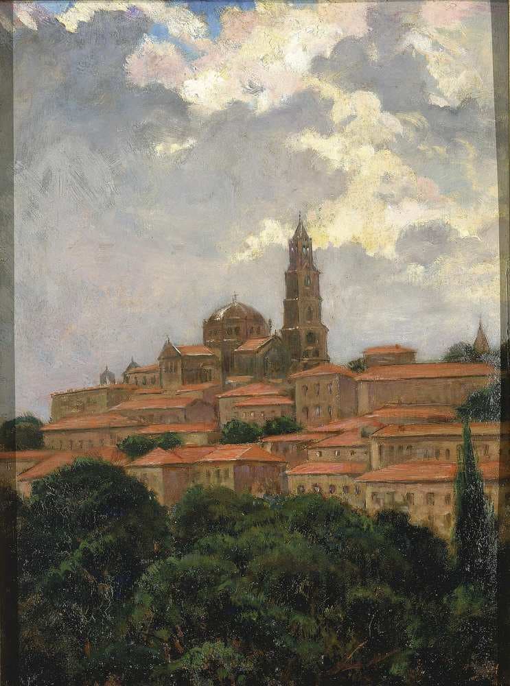 Cathedral at le Puy — Carroll Beckwith