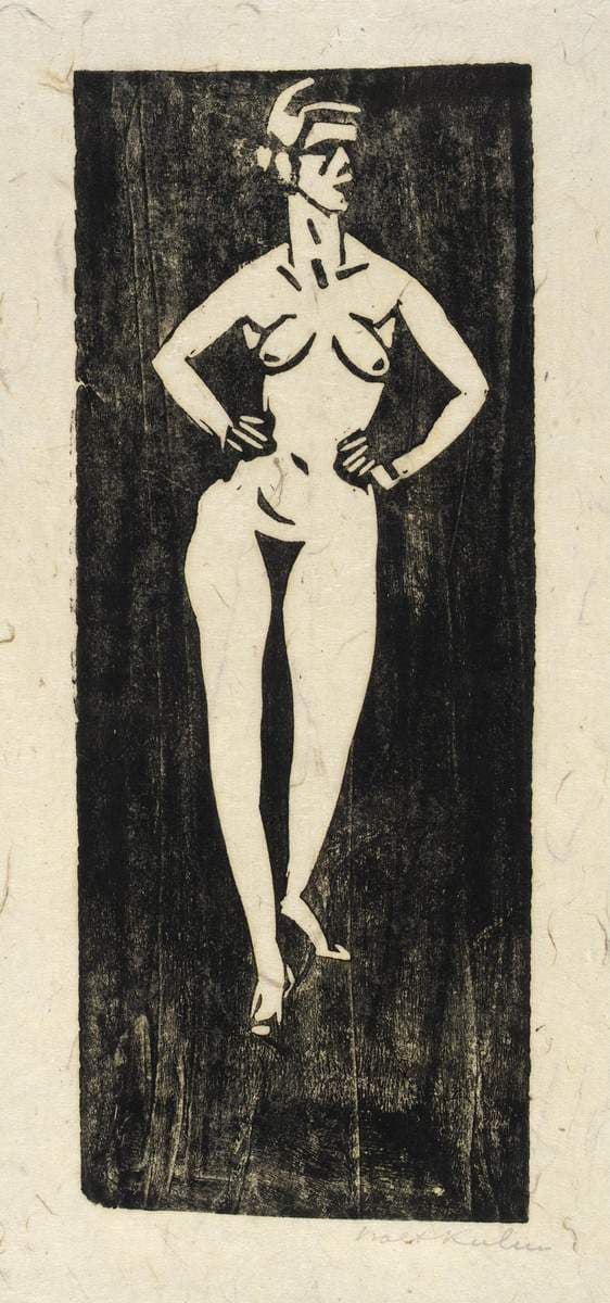 (Standing Nude) — Walt Kuhn