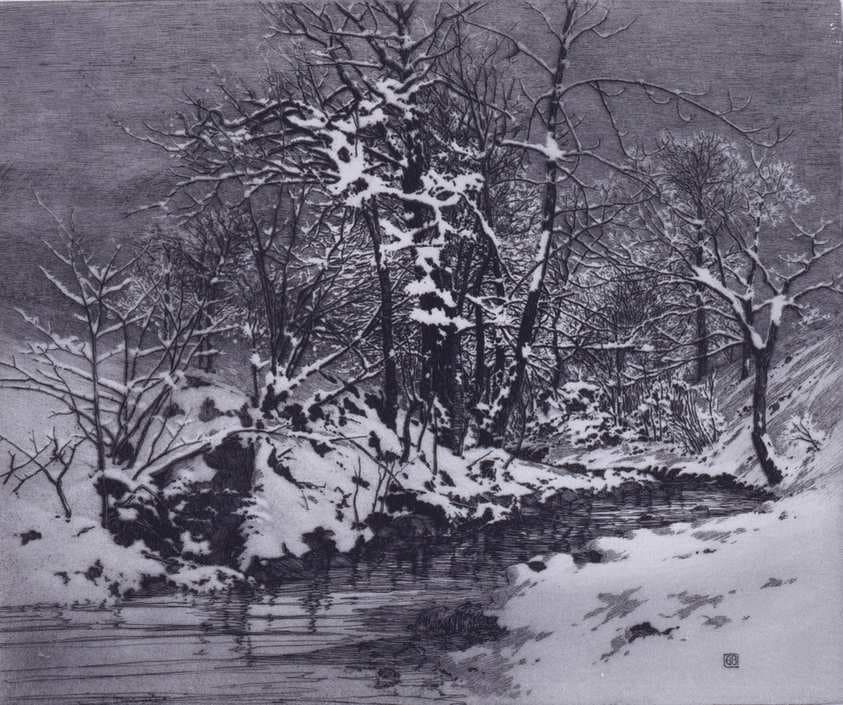Winter Morning — George Elbert Burr