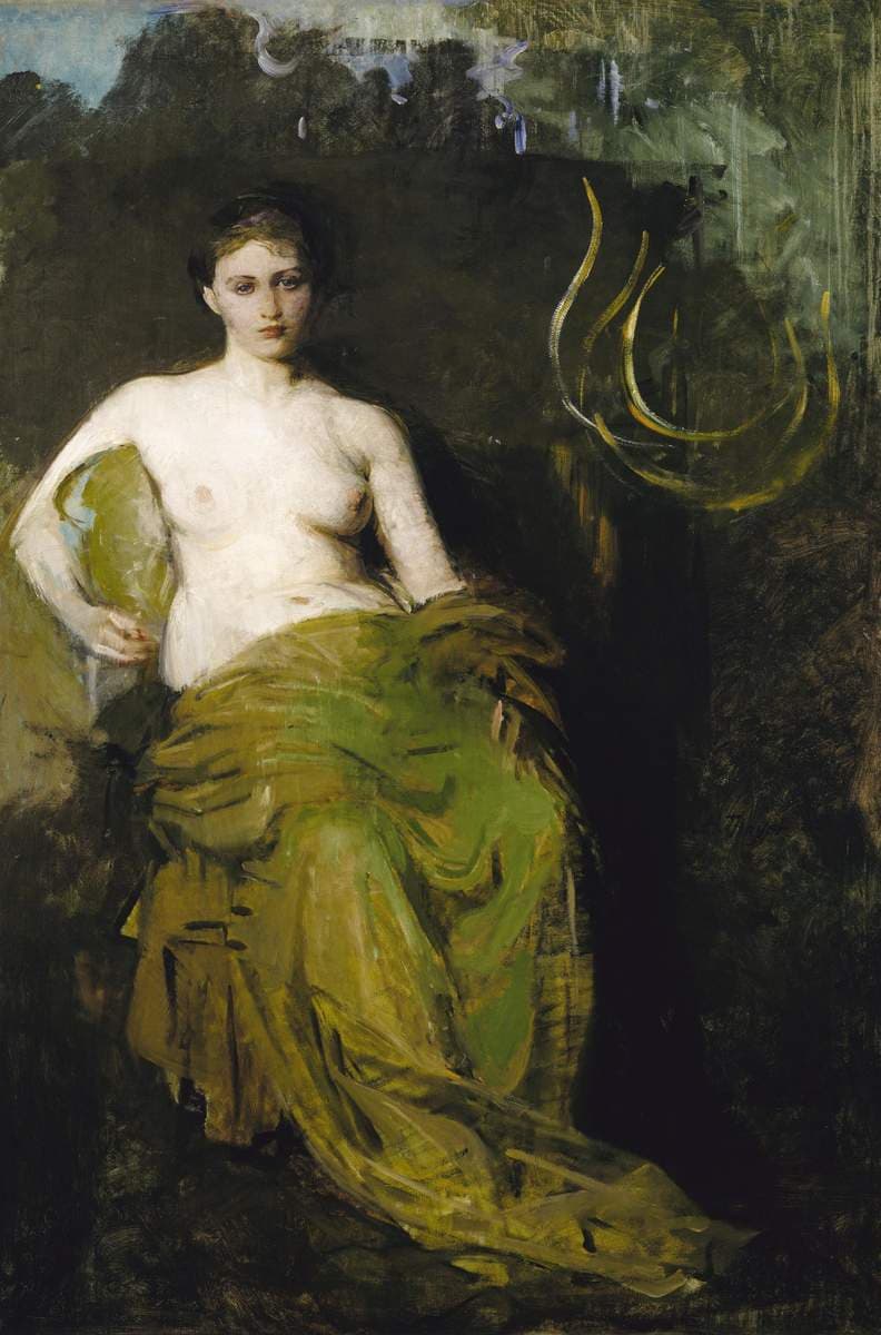 Half Draped Figure — Abbott Handerson Thayer