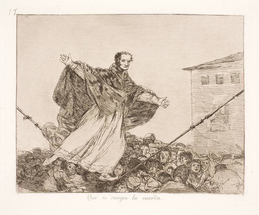 Tovet brister (77) — Francisco Goya