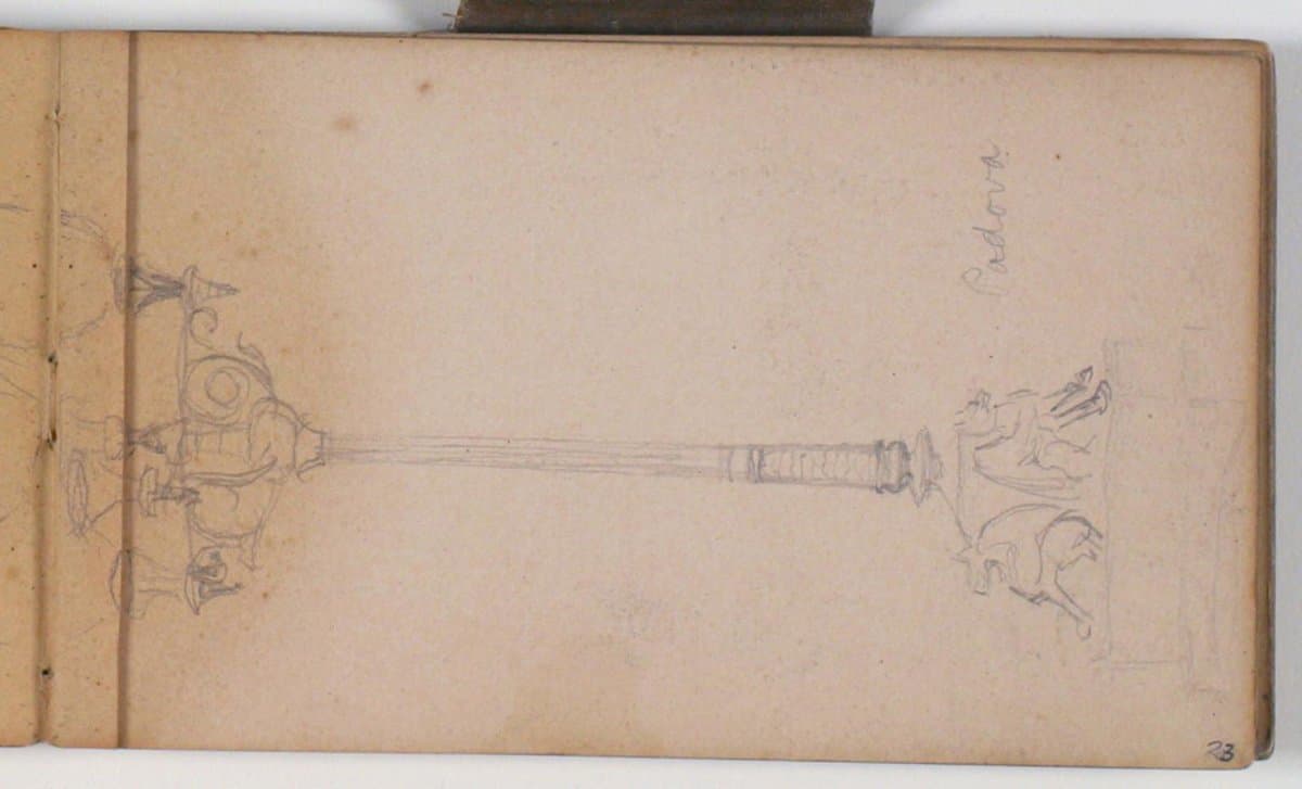 Kandelaber, Padova — Niels Larsen Stevns