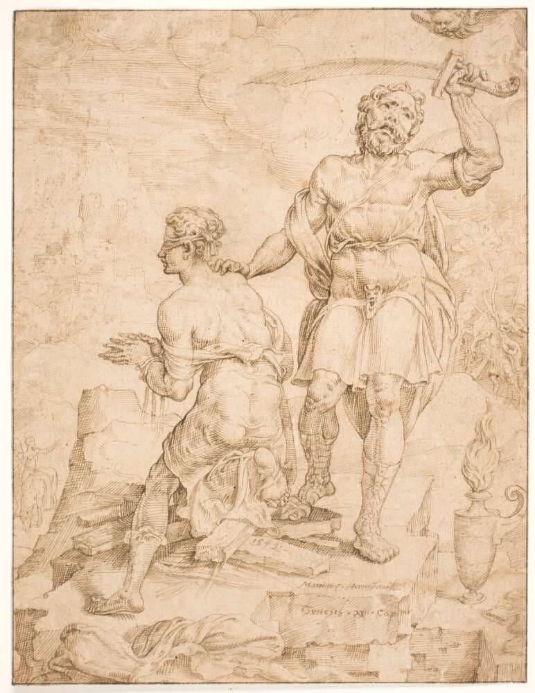 Abrahams offer — Maarten van Heemskerck