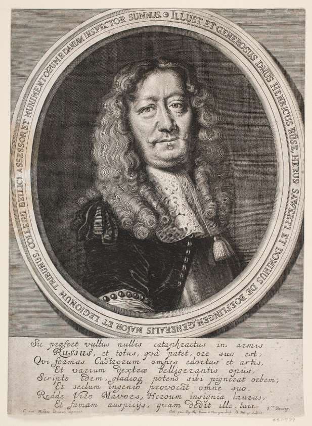 Henrik Rüse, vendt mod højre — Albert Haelwegh