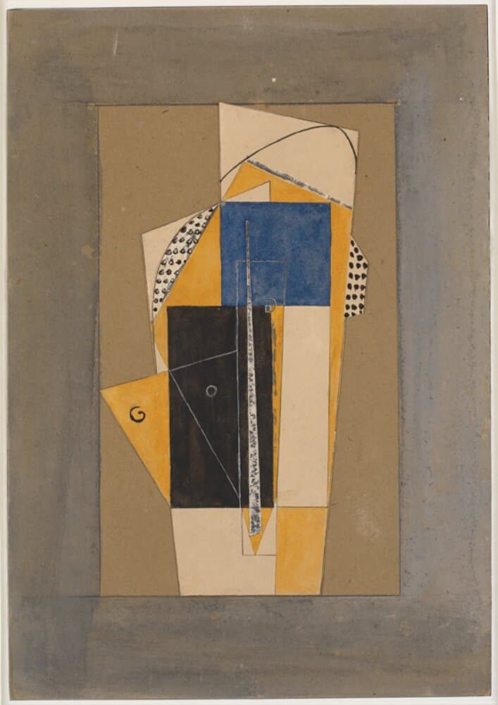 Kubistisk komposition. Hoved — Henri Laurens