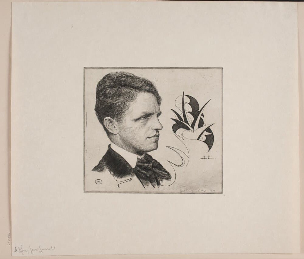 Maleren Jens Lund — Axel Hou