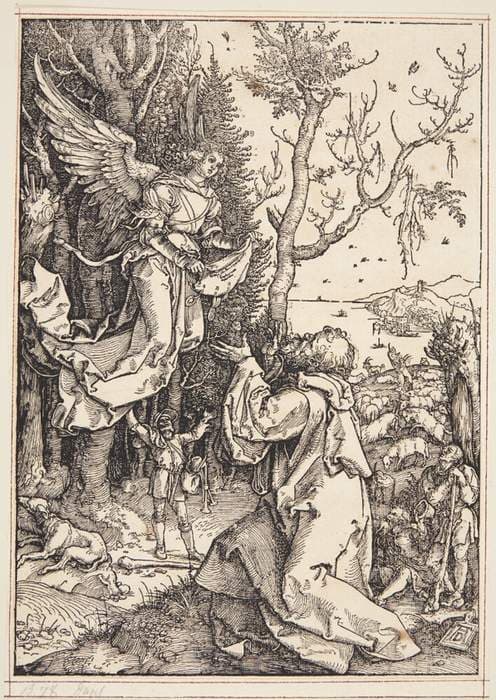 Joakim og englen — Albrecht Dürer