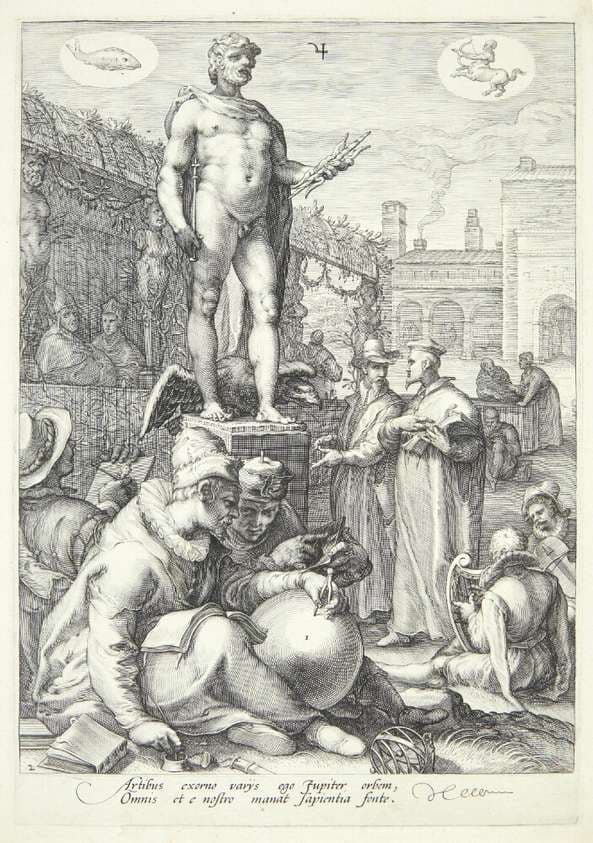 Jupiter — Jan Saenredam