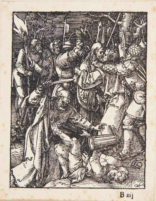 Kristi tilfangetagelse — Albrecht Dürer