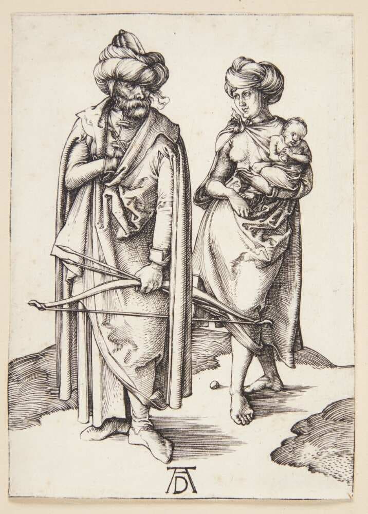 Orientalsk familie — Albrecht Dürer