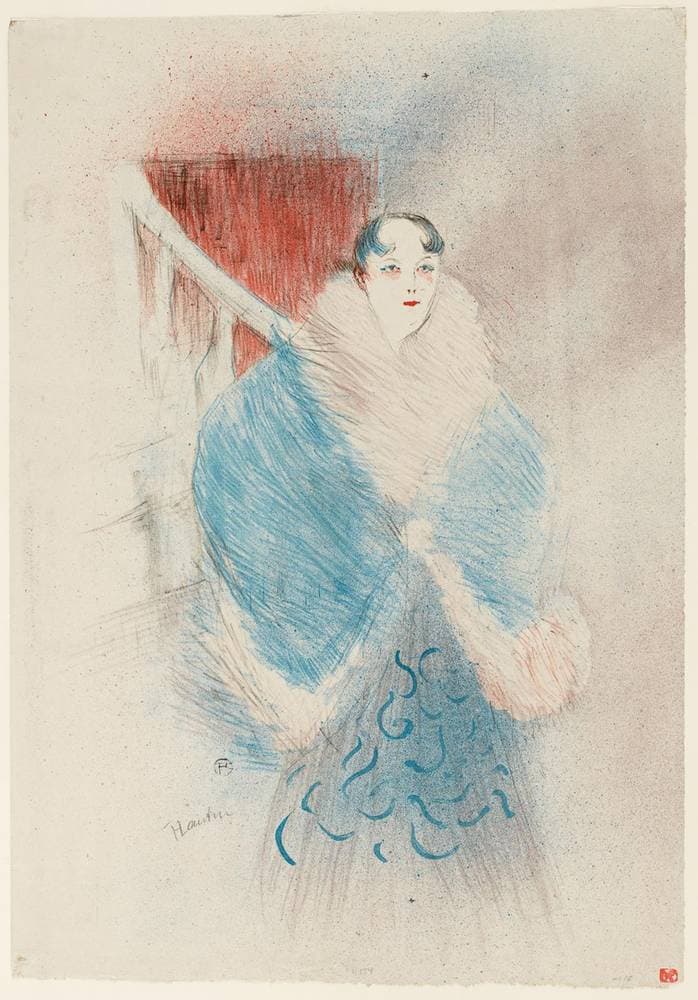 Elsa, Dite la Viennoise — Henri de Toulouse-Lautrec