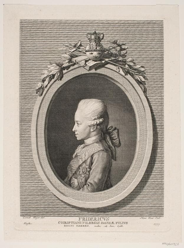 Frederik VI som kronprins — Meno Haas