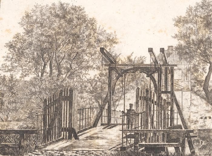 Broparti fra Kastellet — Thorald Læssøe