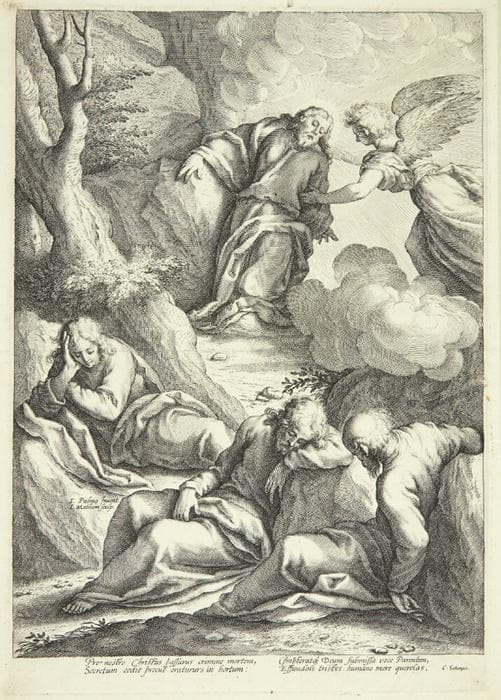 Jesus i Getsemane have — Jacob Matham