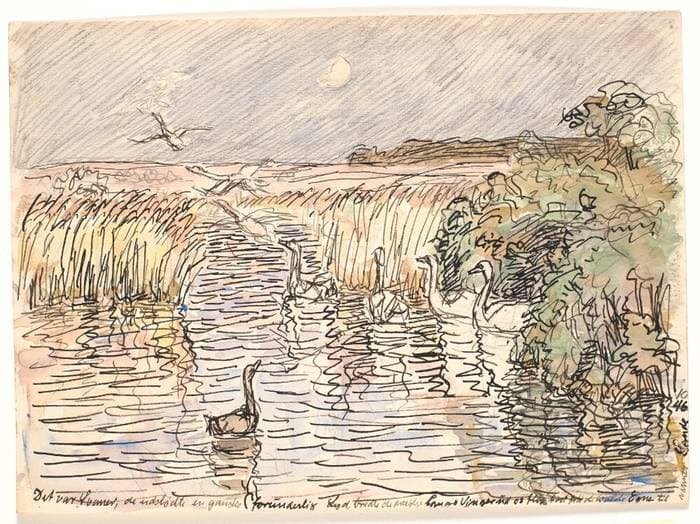 Det var Svaner... — Fritz Syberg