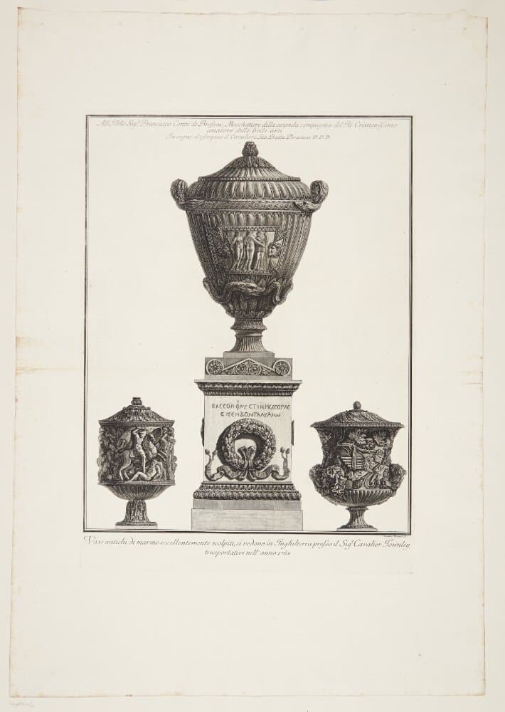 Marmorvaser — Giovanni Battista Piranesi