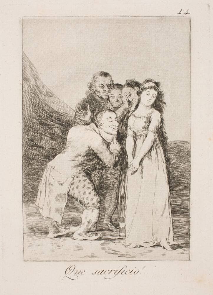 Hvilket offer — Francisco Goya
