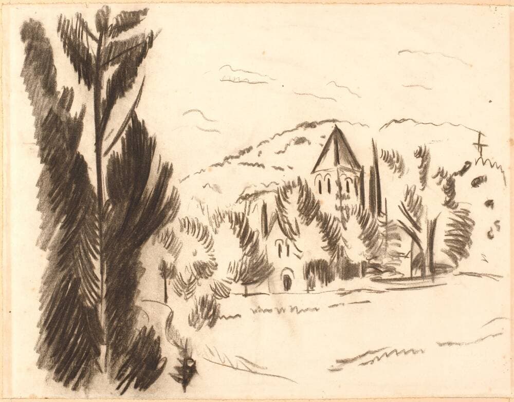 Kirken i Vers — André Derain