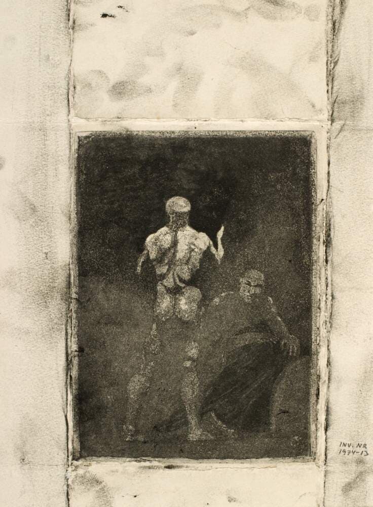 Dædalus og Ikarus — Oluf Hartmann