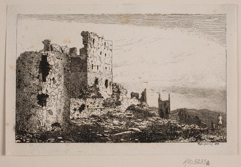 Hammershus på Bornholm — Vilhelm Kyhn