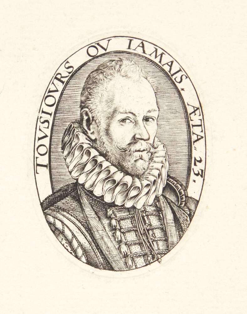 Portræt af Arnout van Beresteyn — Hendrik Goltzius
