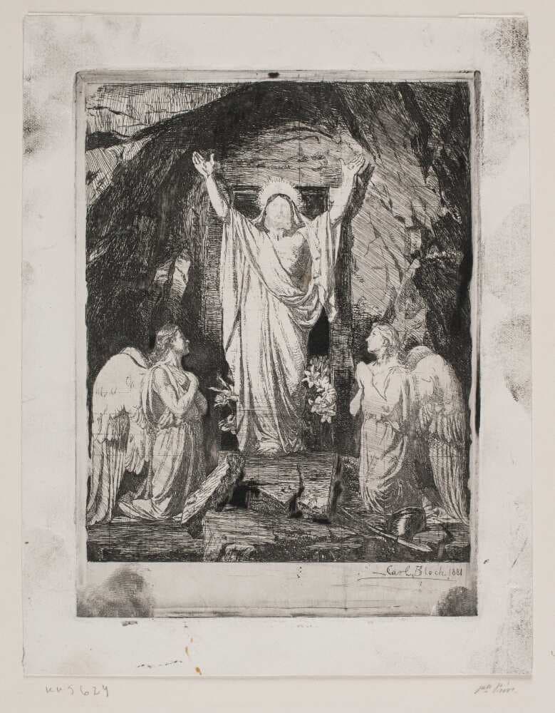 Kristi Opstandelse — Carl Bloch