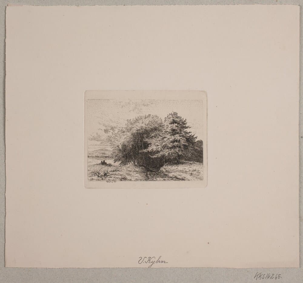 Udkant af en skov — Vilhelm Kyhn