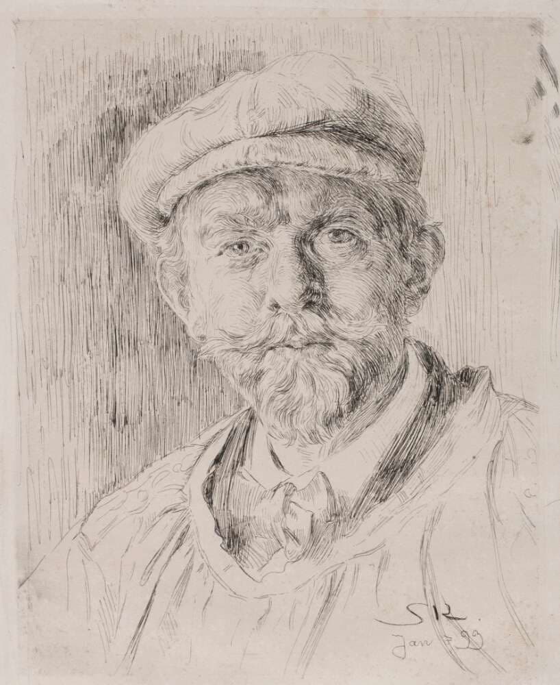 Selvportræt — P. S. Krøyer